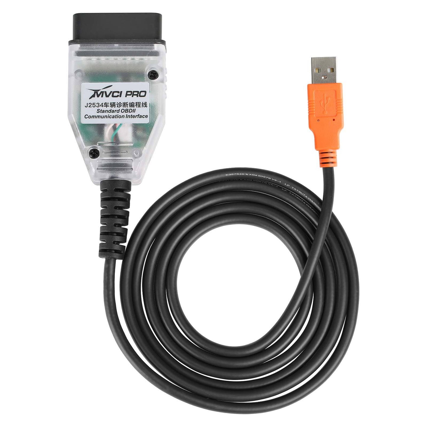 XDMVJ0 MVCI PRO J2534 Vehicle Diagnostic Prog/ for ram Cable for Ford for Mazda HK