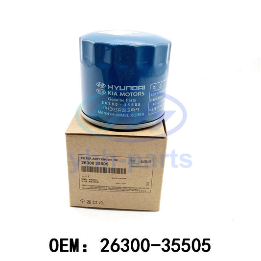 26300-35505 OIL FILTER W/ RING for 1986-2022 for HYUNDAI for KIA 2630035505