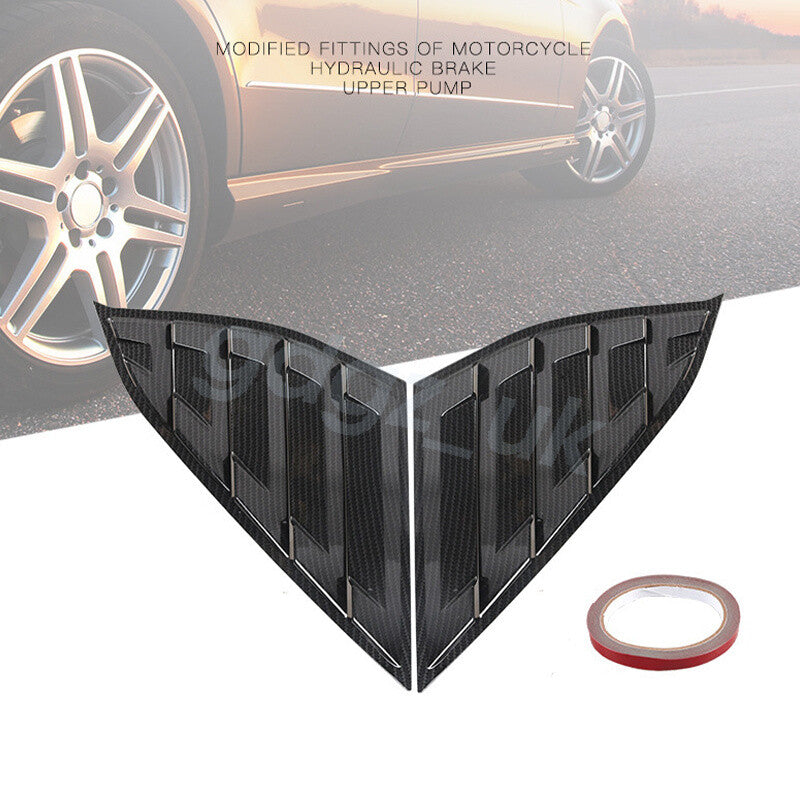 Rear Side Window Louvers Side Window Louver Vent Cover For 2018-22 for Honda Accord