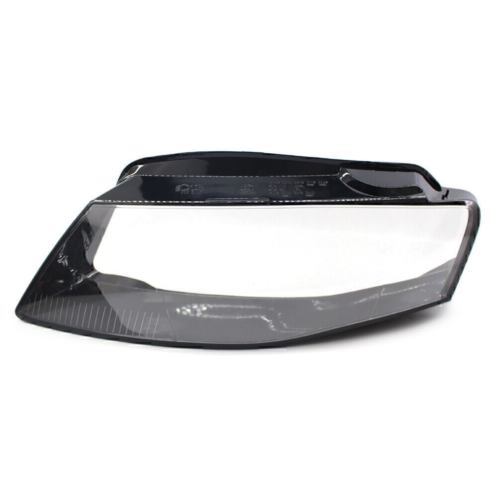 Transparent Headlight Lens Lampshade Cover for Audi A4 B8 2009-2012