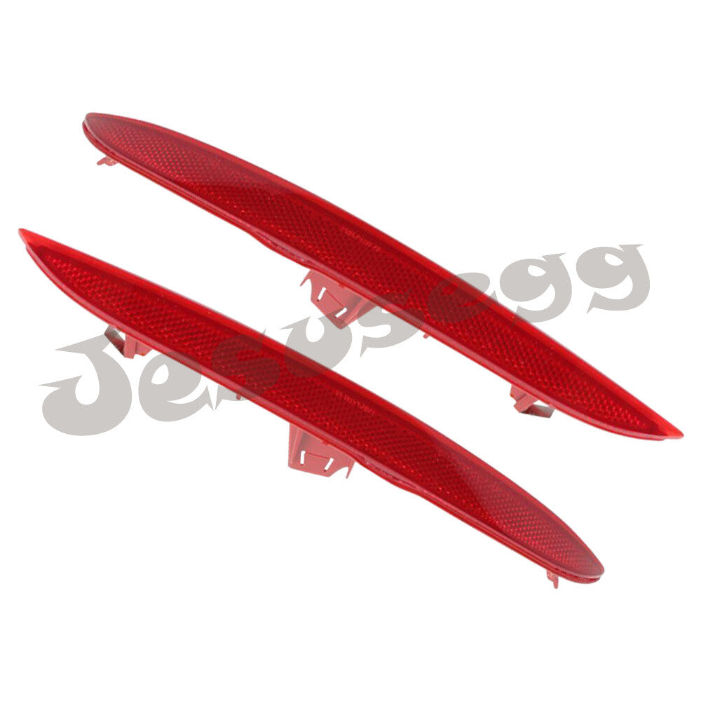 2x Rear Bumper Reflector Light Lens Left +Right Fits for BMW X4 Series F26 2013-16