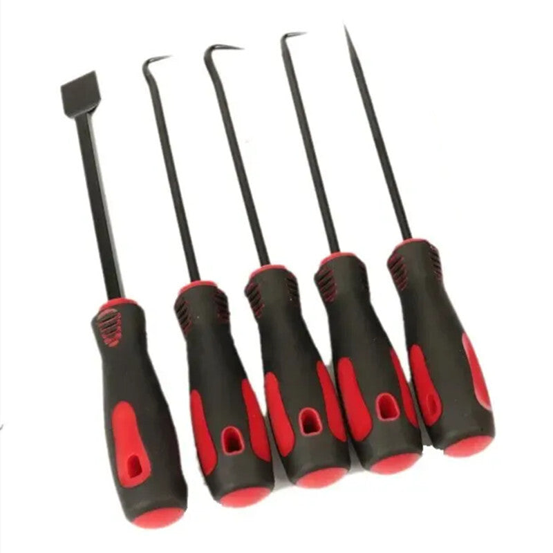 5x Car Puller Remover Hook Scraper Pick O Ring Oil Seal Pad Repair Hand Tool