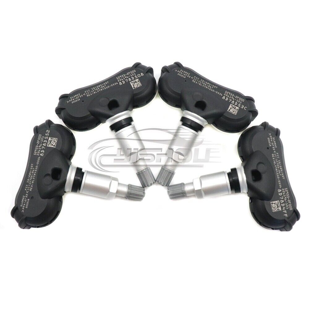 Set of 4 TPMS TIRE PRESSURE SENSOR for Hyundai for Kia 52933-2F000 315MHz