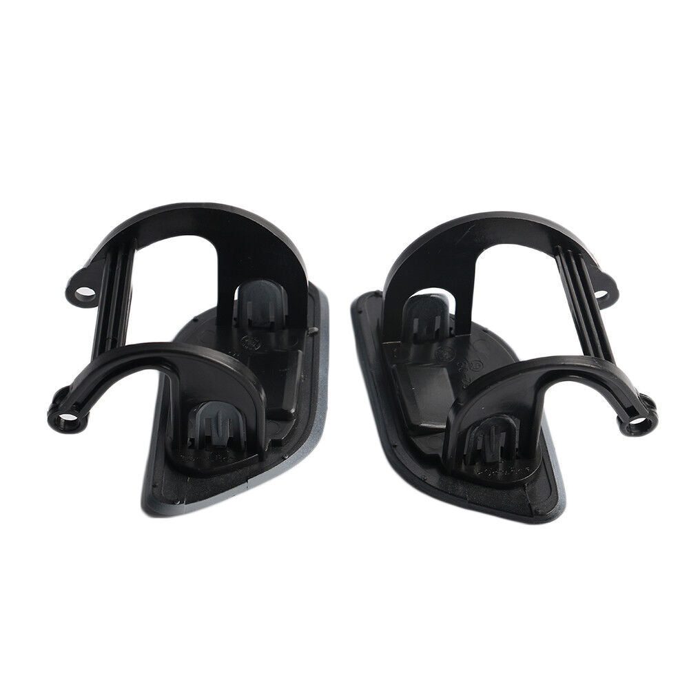 Pair Front L+R Bumper Headlight Washer Cover Cap Fit for BMW 7 Series 1994-2002