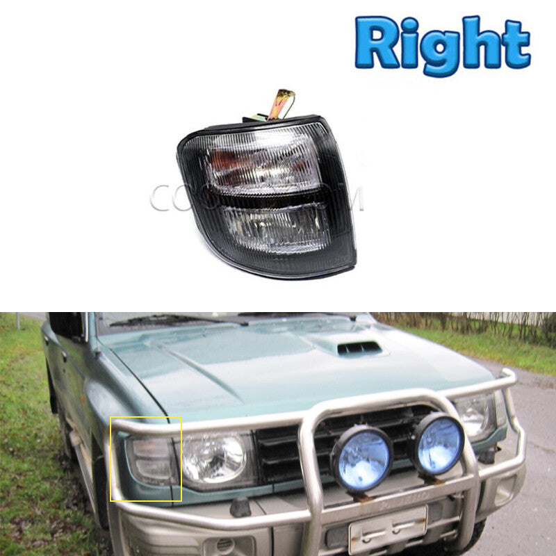 Right For 1997-1999 for Mitsubishi Pajero V33 Front Side Marker Corner Light