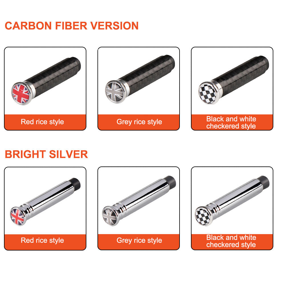 Car Interior Carbon Lock Modified Door Pin for Mini Cooper R55 R56 R58 R60 F55
