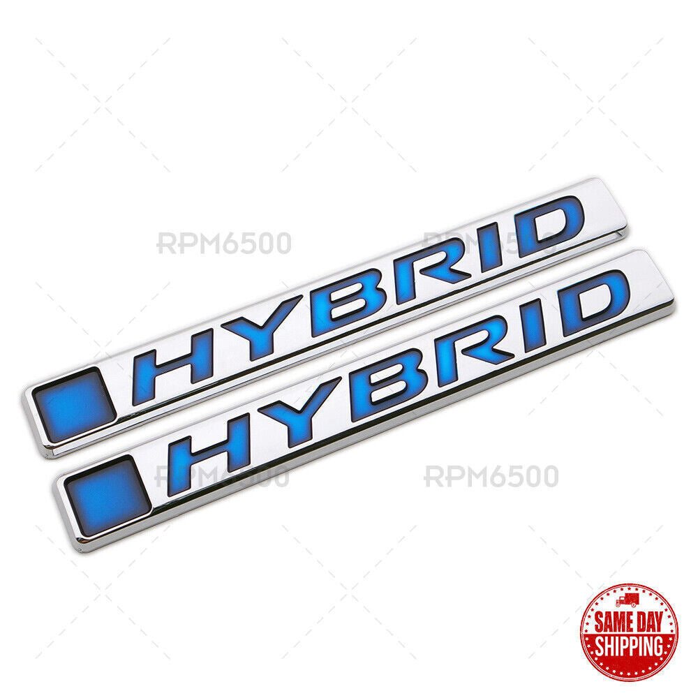 3-piece set for Honda Hybrid trunk lid fender logo badge nameplate sports equipment manufacturer ABS