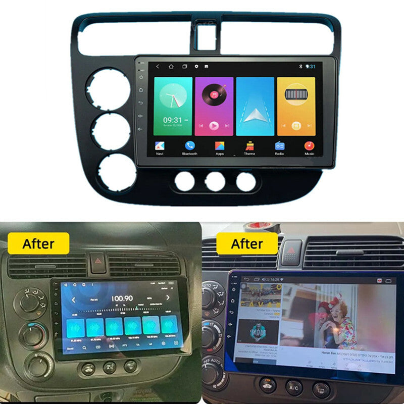 2DIN Android radio for CIVIC 01-06 Car stereo Multimedia Player Carplay GPS Navi