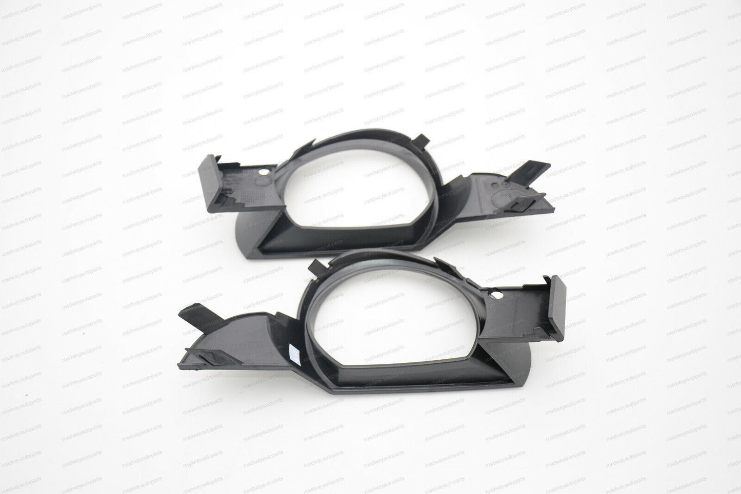 1Pair Front Bumper Fog Light Lamp Cover Bezel Trim Frame for Audi Q7 2006-2009