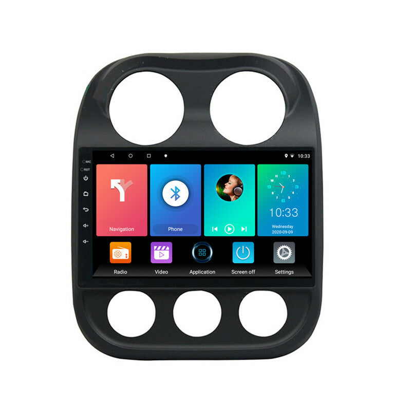 Car Android for Jeep Compass 10 - 16 Radio Multimedia Video Play Navigation GPS