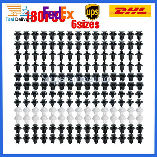 180xTrim Panel Clips Fastener Push Rivets Bumper Fender Fits for Honda for Civic Accord