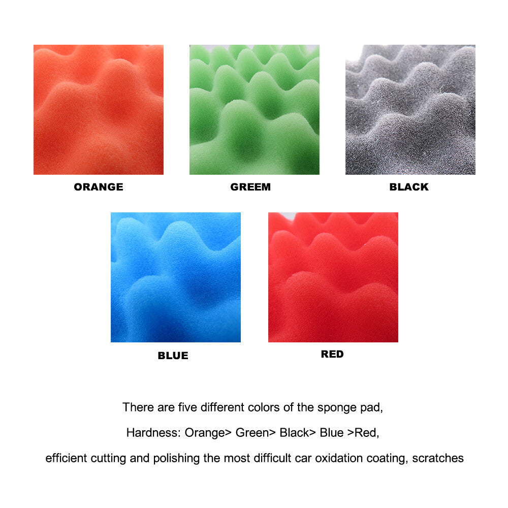3-inch Automotive Polishing Pad, Self-Adhesive Polishing Wax, Sponge Wheel, Polishing Pad