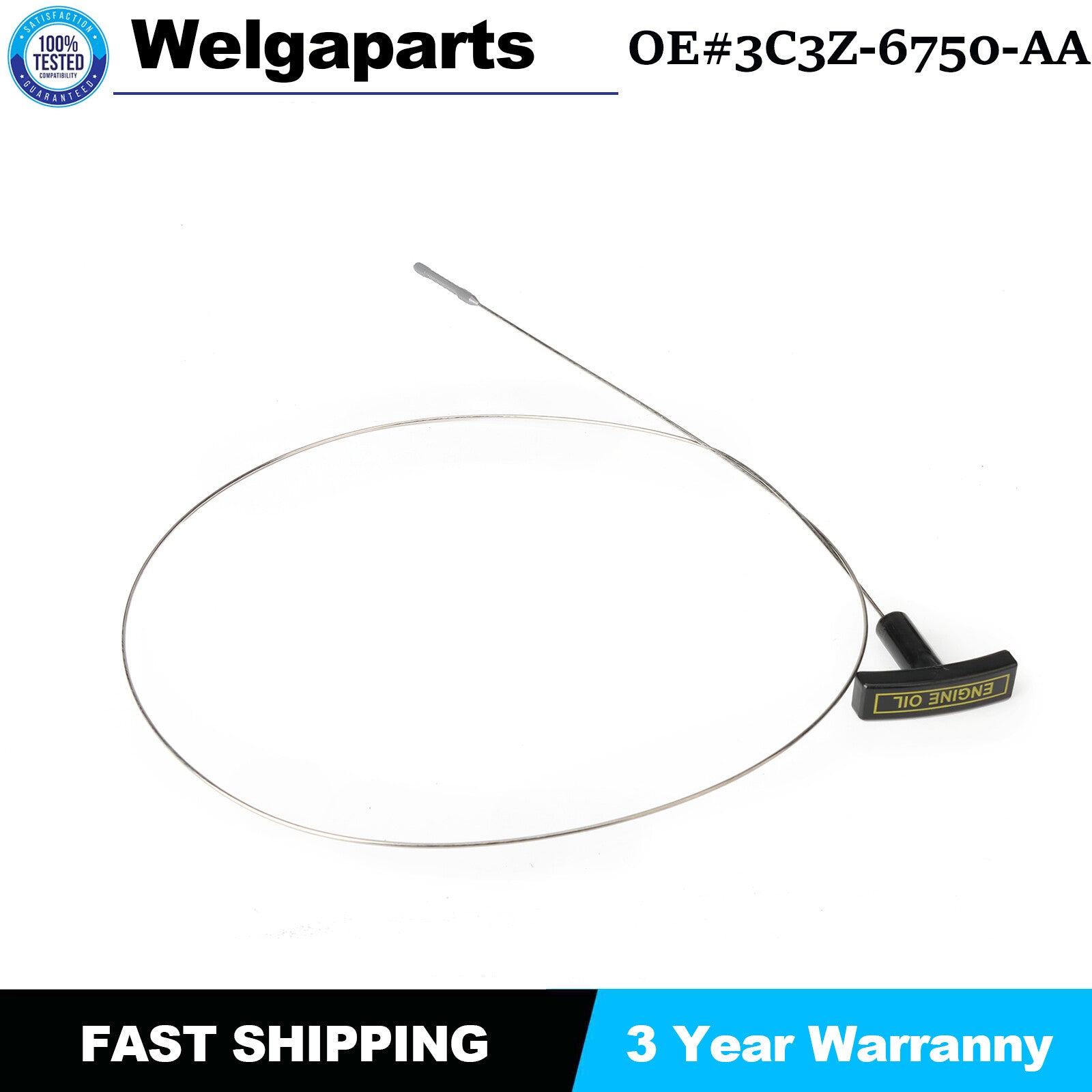 1x3C3Z6750AA For 03-07 for Ford 6.0L New Engine Oil Dipstick Dip Stick