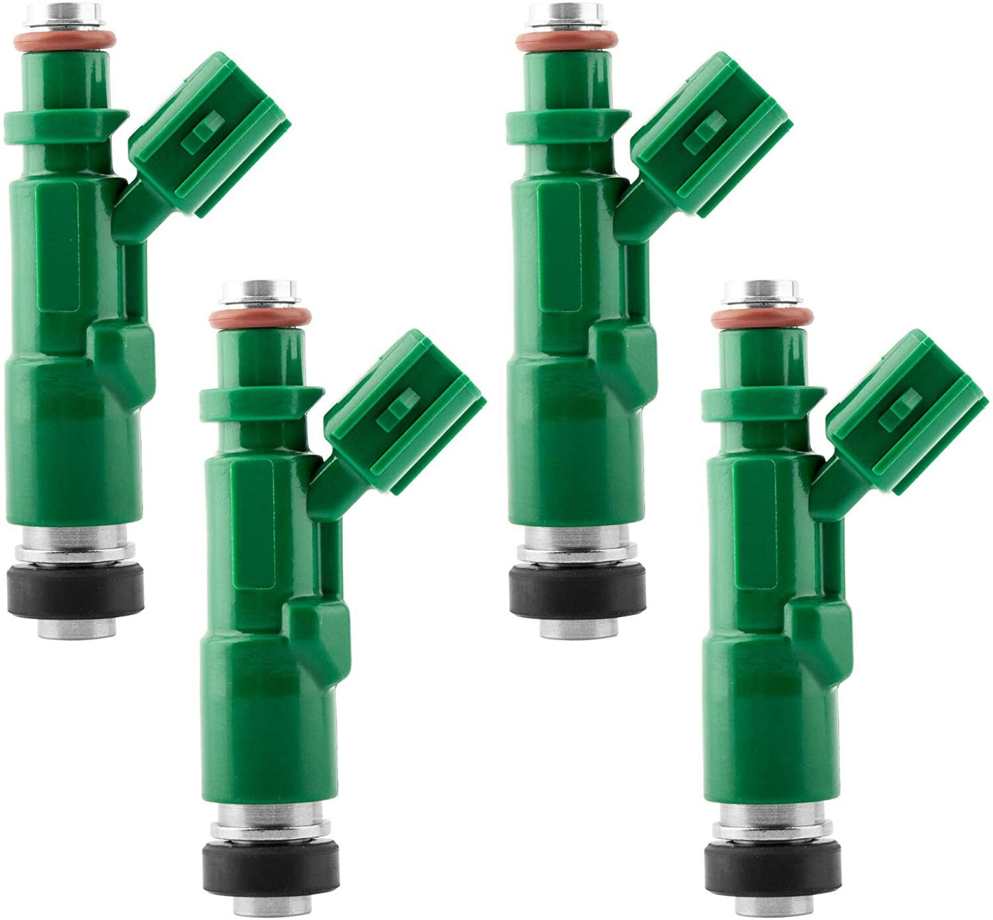 Four new fuel injectors suitable for Toyota Prius (01-09), Echo (00-05), for Scion (1.5L), and for Scion (04-06).