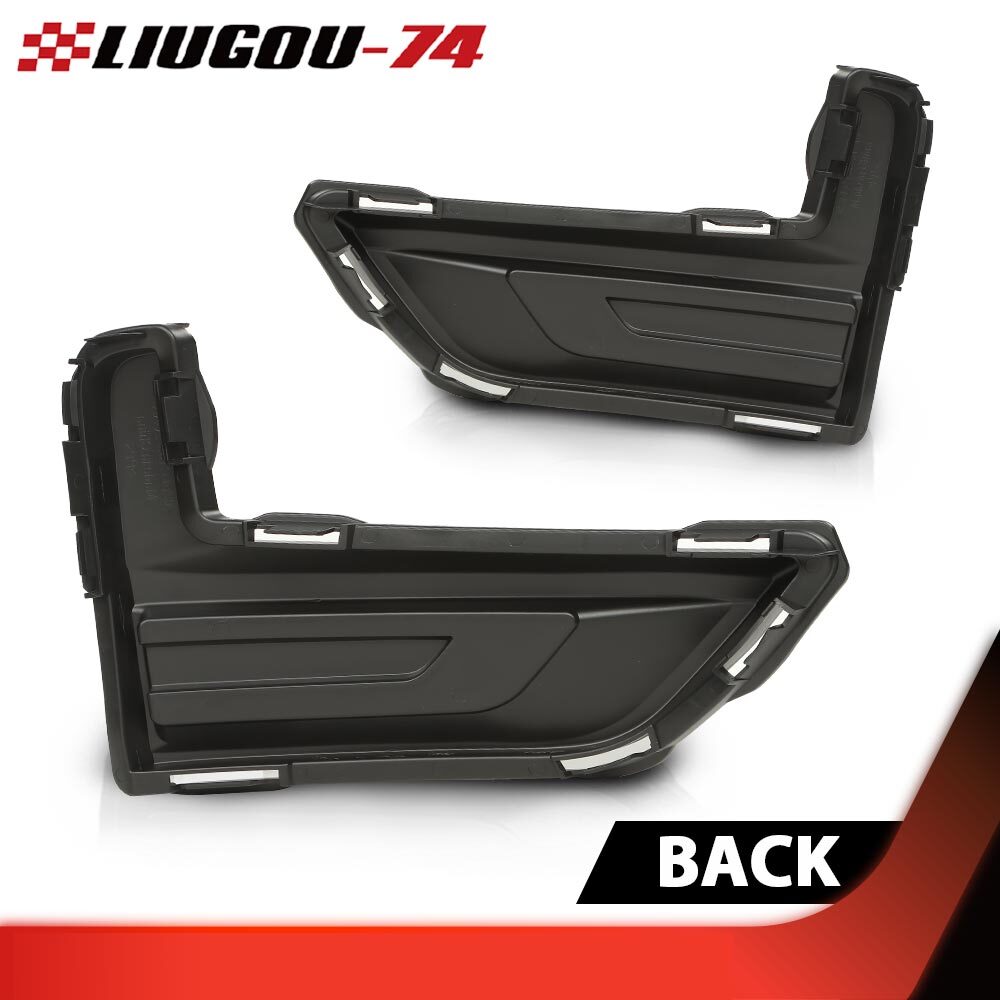 The front bumper fog light cover and grille are suitable for the for Nissan Rogue 17-20.