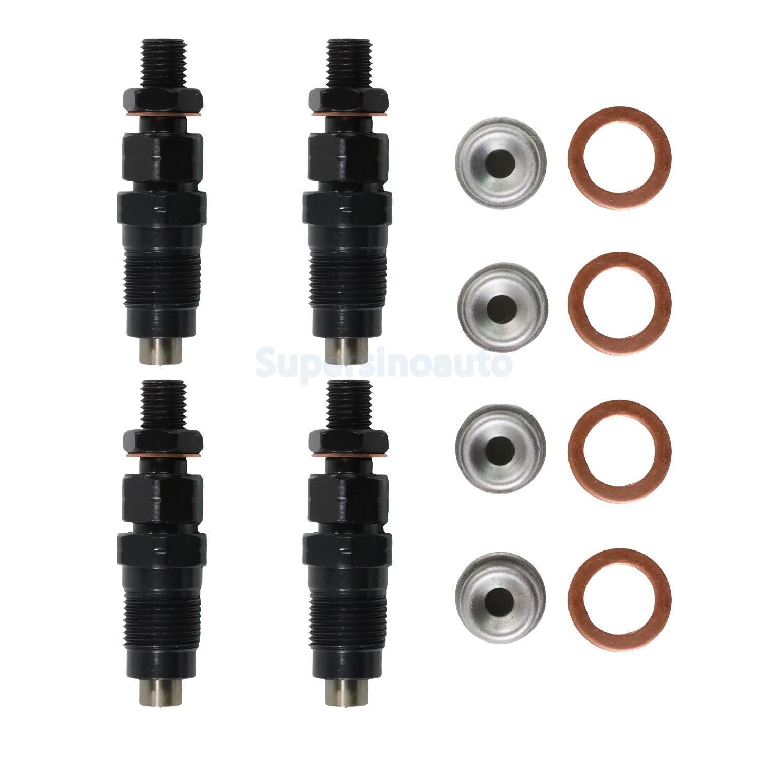 4PCS D21 2.7L Engine Fuel Injectors 16600-43G23 For Diesel for NISSAN NAVARA TD27