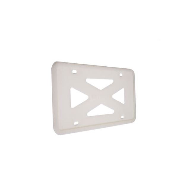 Dark luminous silicone for car license plate frame cover rear boots on for Chevrolet