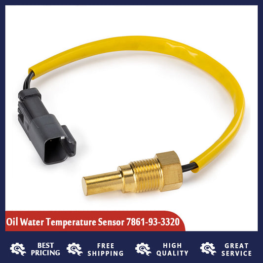 Water temperature sensor 7861-93-3320 is suitable for Komatsu excavators PC200-7, PC300-8, and T1-.
