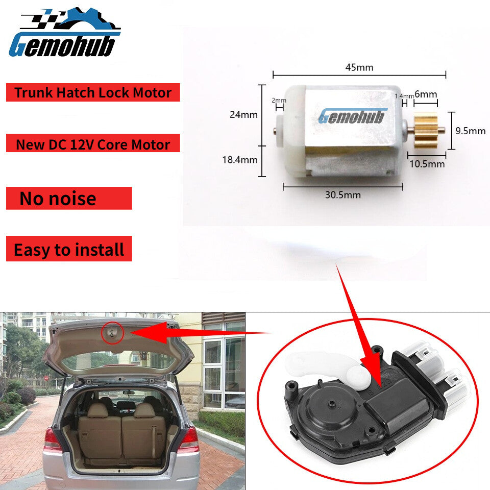 Rear Tailgate Hatch Latch Actuator Motor for 1997-1999 for Renault Megane Scenic MPV