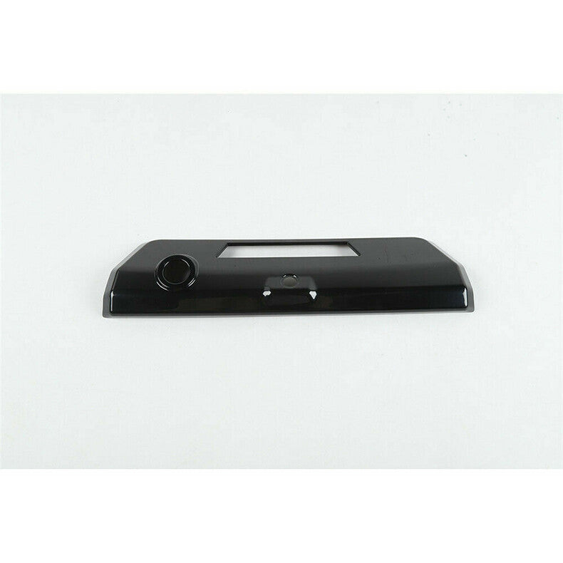 for Ford F150 2021-2023 Gloss Black Rear Door Tail Tailgate Handle Cover Trim 2x