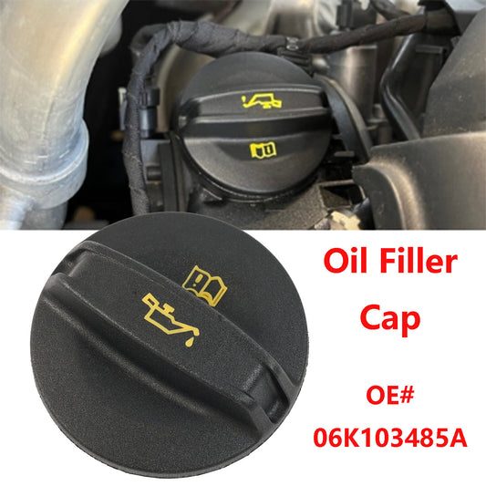 Cap, oil filler neck 06K103485A for Audi for Seat for Skoda for VW
