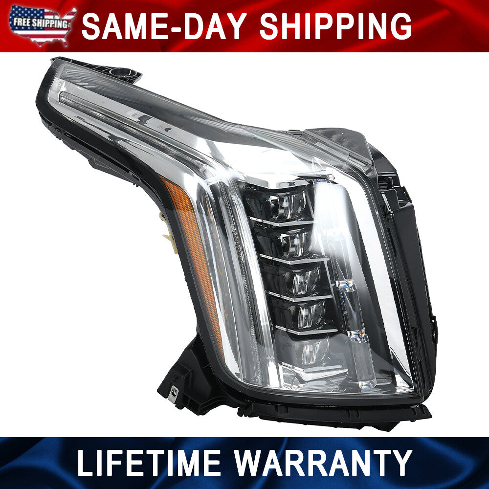 for Cadillac for Escalade 2015-2020 Led Right Side Headlights Lamp DOT SAE RH