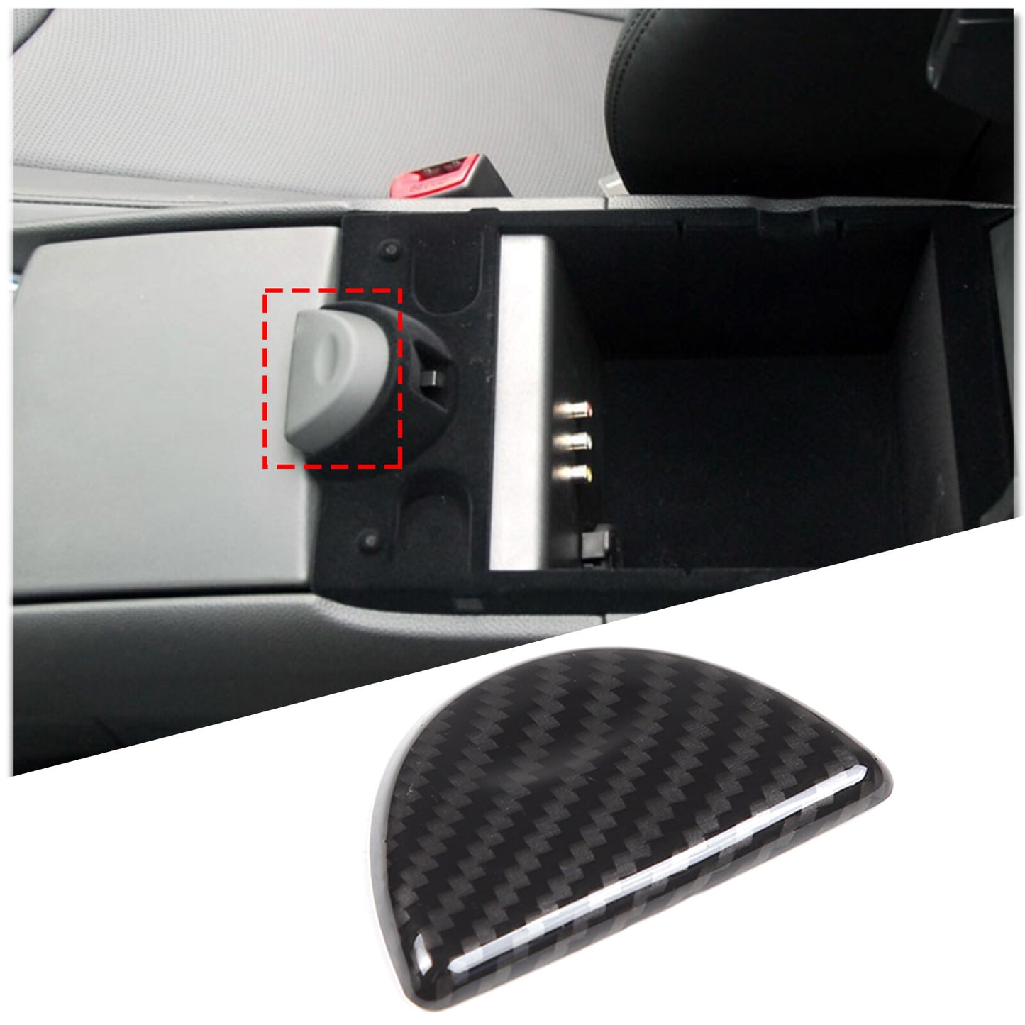 ABS Black Transmission Front Storage Box Container for Toyota 86/ for Subaru BRZ 2022