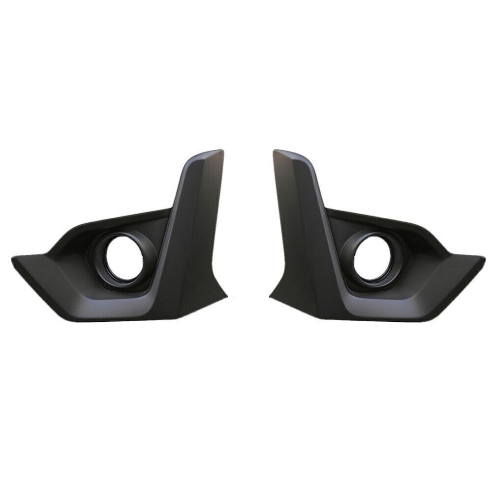 1Pair Front Bumper Fog Lamp Frame Trim Cover for Subaru XV Crosstrek 2021 2022