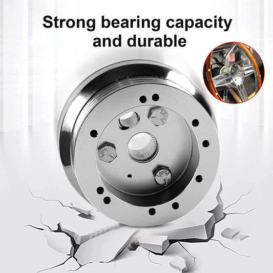 American 5-pin and 6-pin automotive steering wheel hub adapter polished hub connector accessories