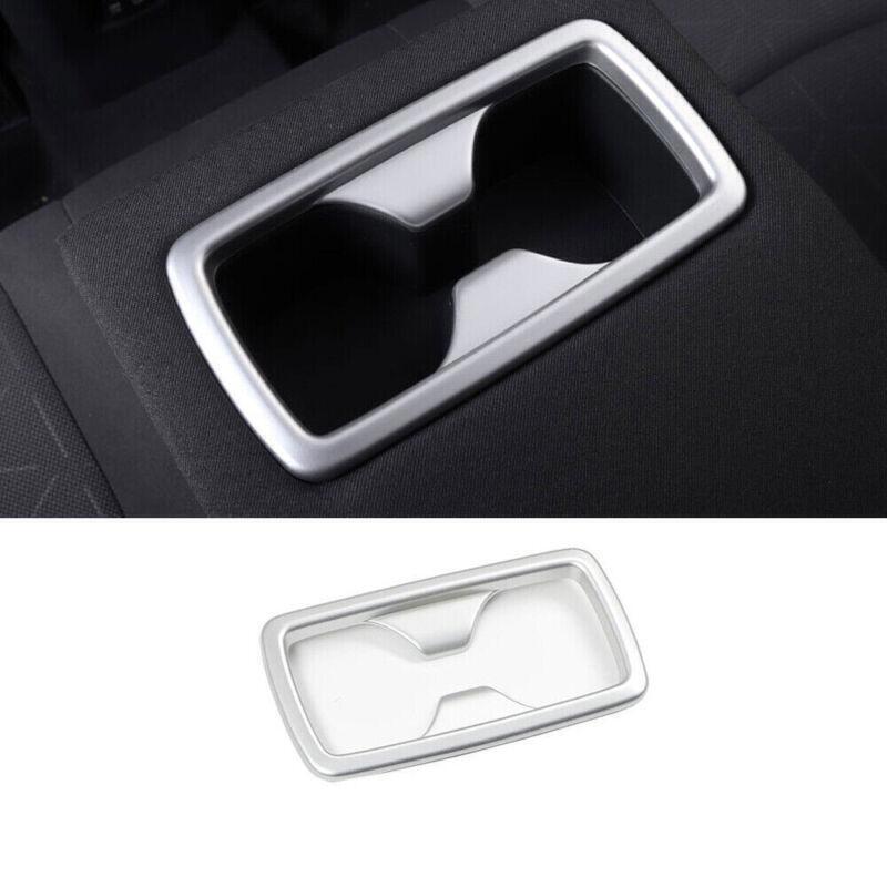 for Toyota Rav4 2019-24 Silver Interior Rear Water Cup Panel Frame Cover Trim 1X