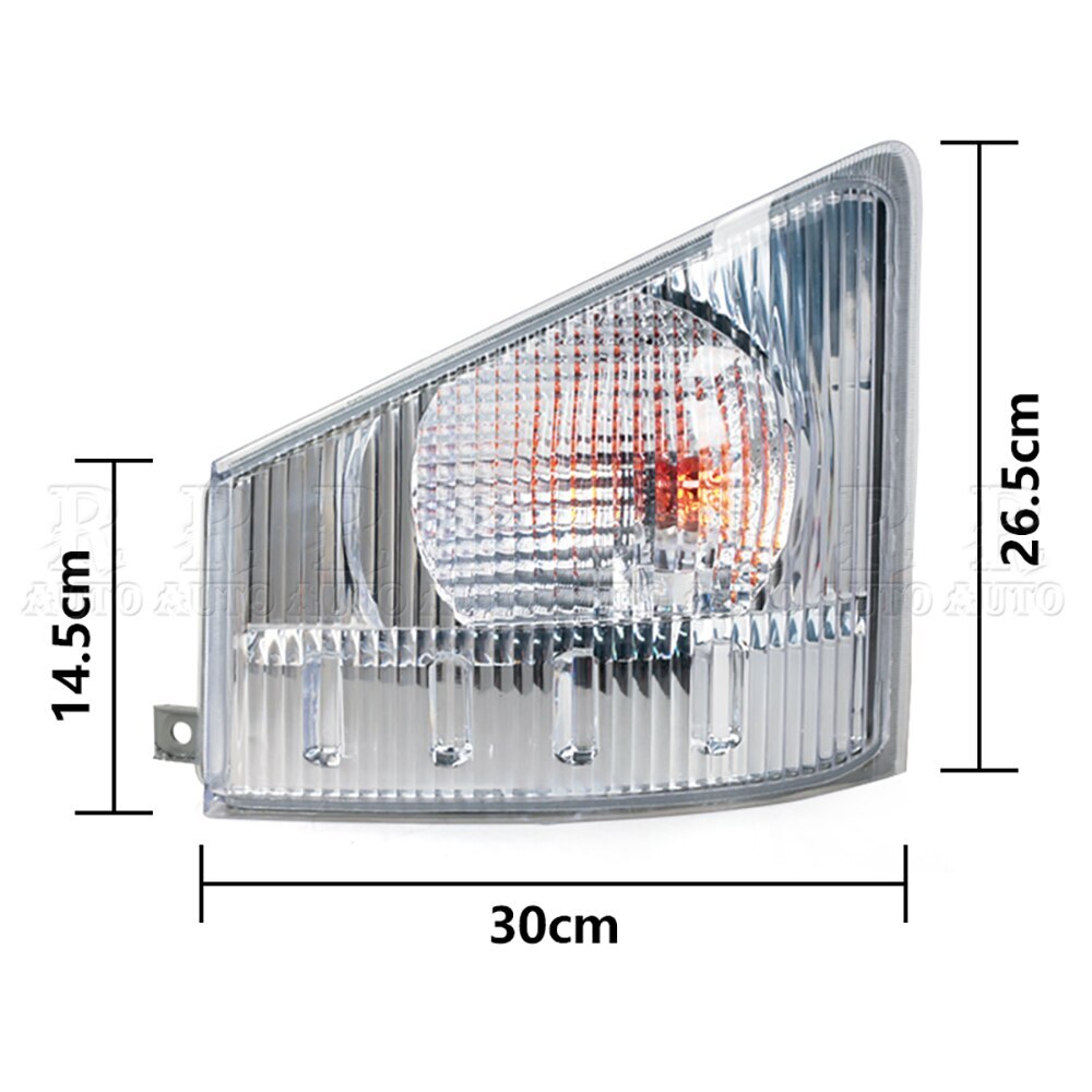 Pair Car Front Bumper Corner Light Turn Signal Light for Isuzu 700p Truck