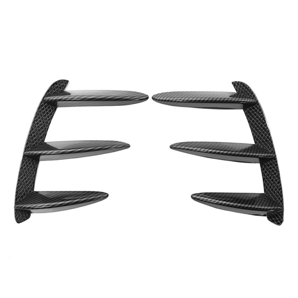 Rear Bumper Splitter Spoiler Canard Air Vent for Mercedes W176 A200 A250 A45