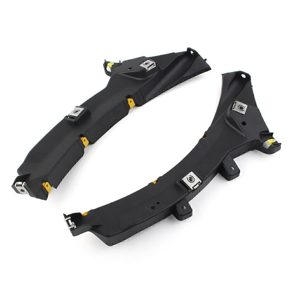 Pair Front Bumper Mount Bracket for Jaguar XF XFR 2012-2015 C2Z16532 C2Z16531