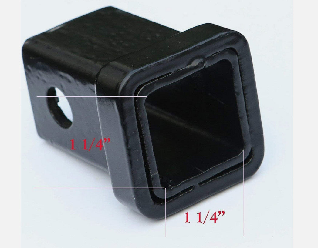 Car mount plug cap trailer tow receiver 1.25 inch black carbon fiber for Chevrolet
