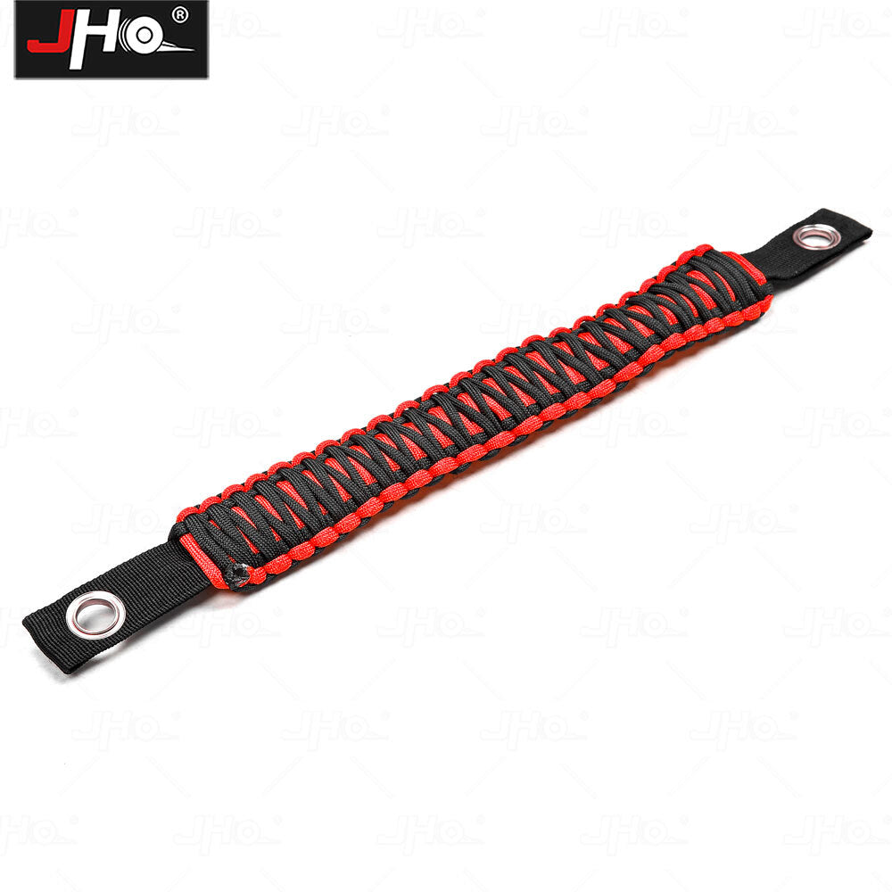 2021-2024 for Ford Bronco Grab Handles Roll Bar Roof Oxford Black Red Car Interior