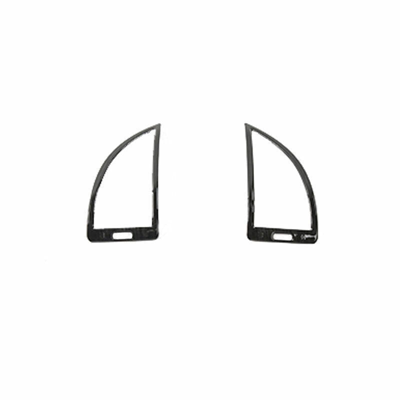Inner LR AC Air Outlet Vent Cover for Nissan Armada Y62 17-20 Black Wood Grain