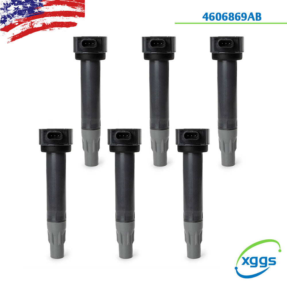6X Ignition Coil for 2006-2010 Charger Nitro Magnum 300 2.7L 3.5L 4.0L UF502