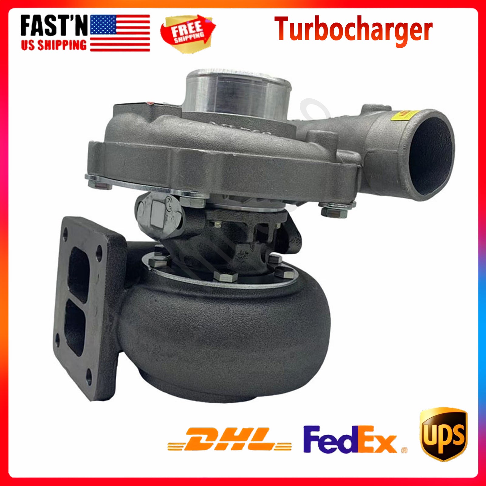 New Turbo TO4E08 Turbocharger 6151-82-8500 Fit For Komatsu PC300-6 S6D125 Engine