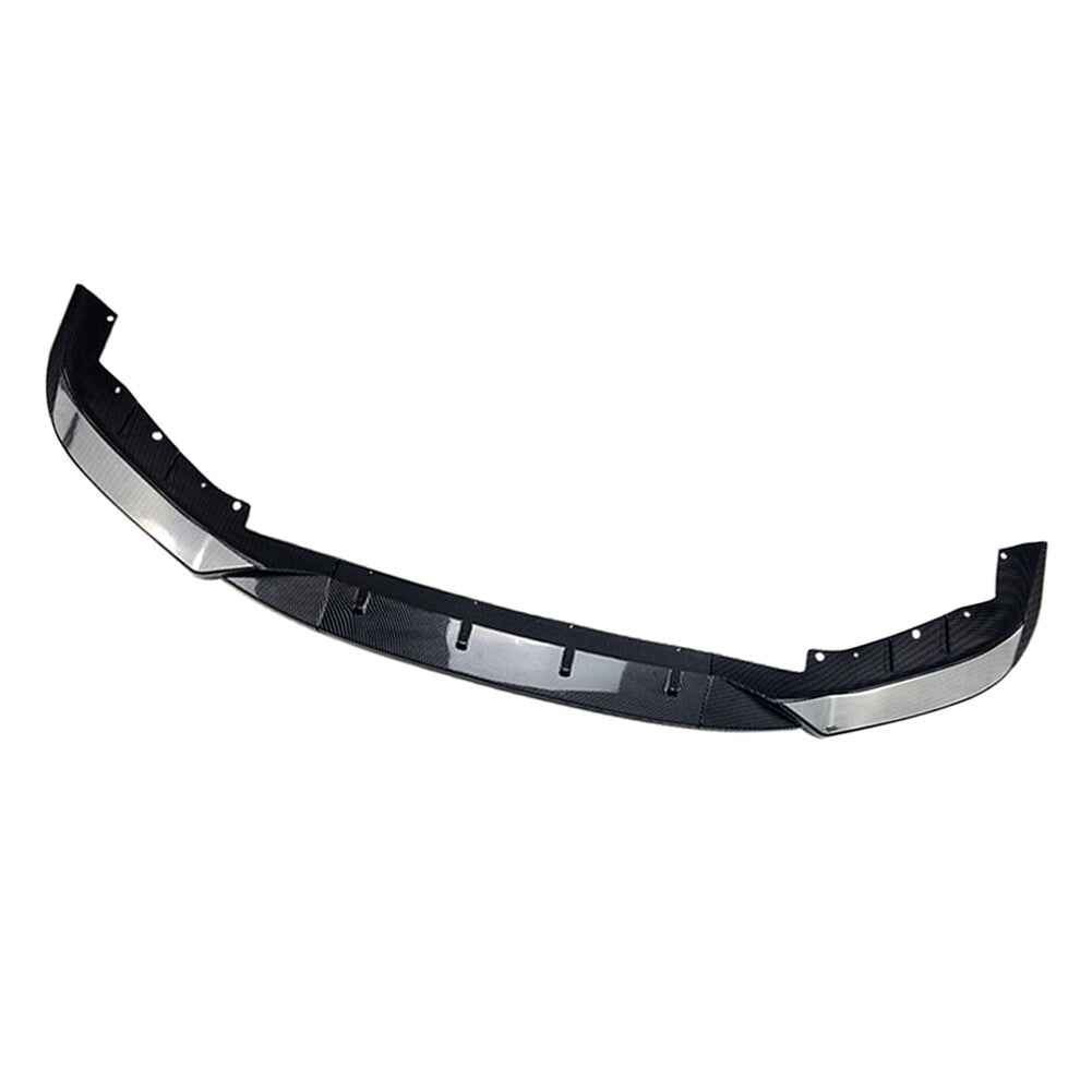 Front Bumper Lip Spoiler Splitters for BMW 5 Series G30 525i 530i 2017-20 Carbon