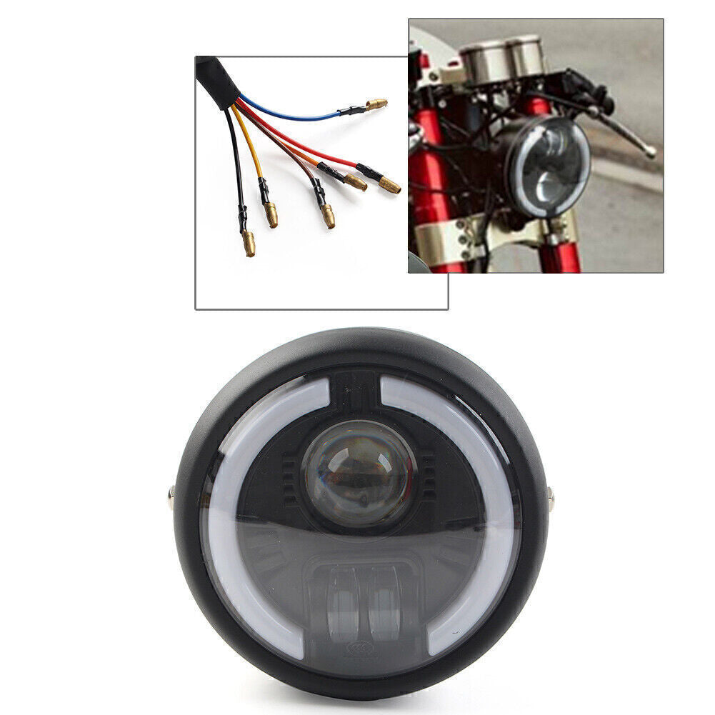5,75 LED-Scheinwerfer Hi / Lo DRL Blinkerlampe f¨¹r for Harley Yahama for Suzuki