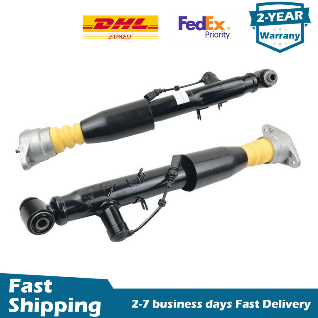 2X for Audi A6 S6 C6 4F Rear Left Right Shock Struts with Electric 2005-2011