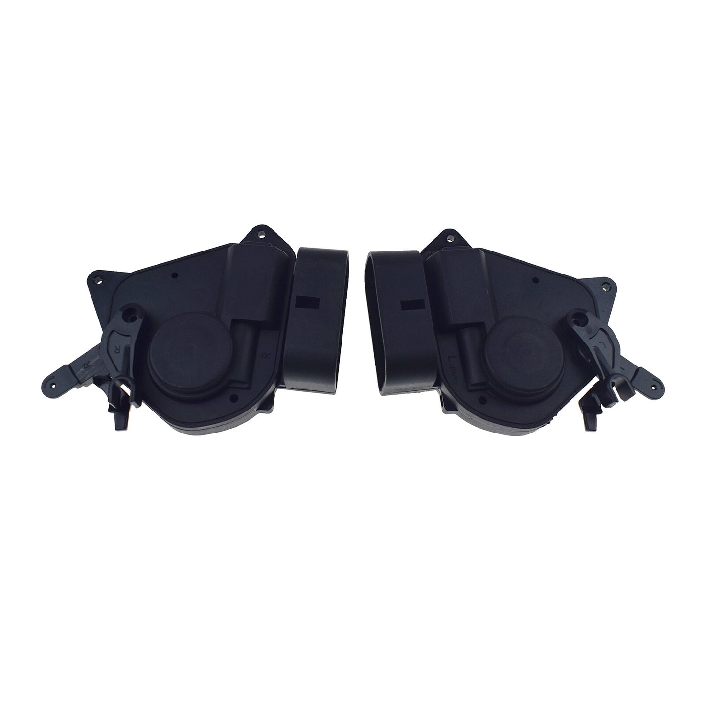 A pair of front central electric power door lock unlocking actuators for Toyota RAV4