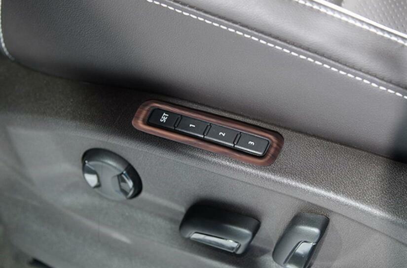 for Volkswagen Atlas 18-2023 Wood Grain Driver for Seat Memory Switch Cover Trim 1X