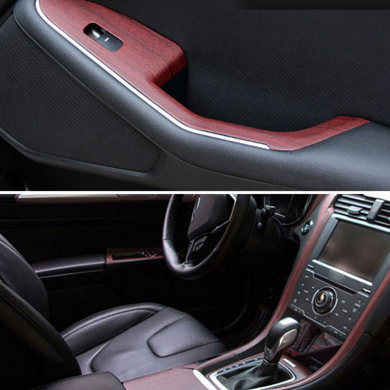 DIY Car Interior Design Wood Texture Grain Vinyl Packaging Stickers/Decals