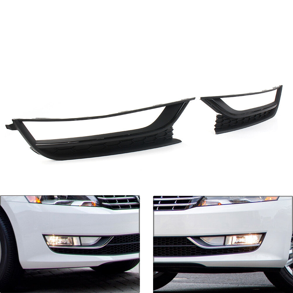 Front Bumper Fog Light Cover With Fog Light Hole for VW for Passat 2012-2015