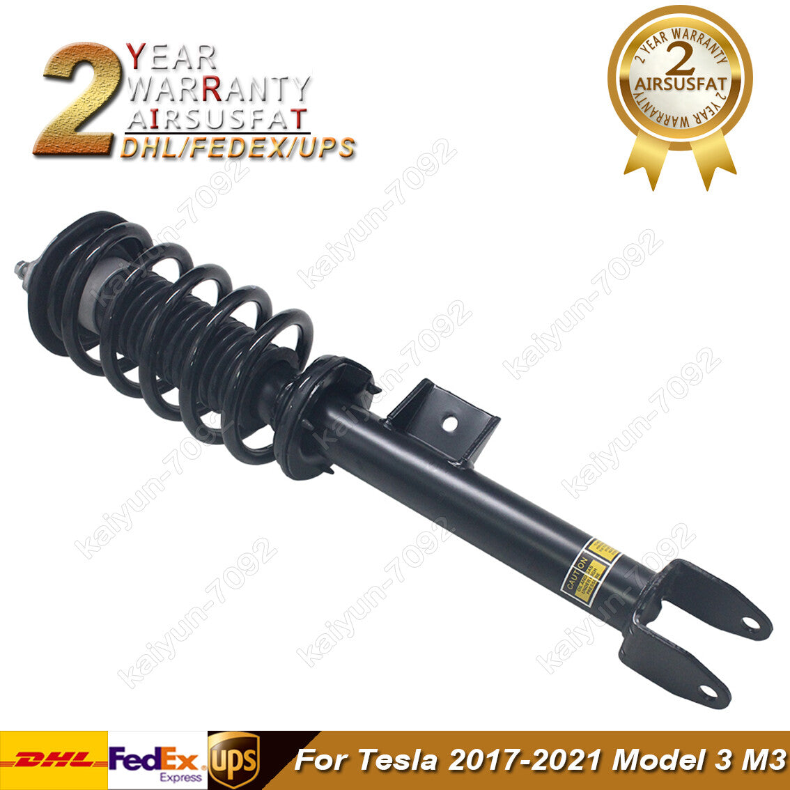 Front Left Shock Assembly RWD 2WD for Tesla 2017-2021 Model 3 M3 1044364-01-F