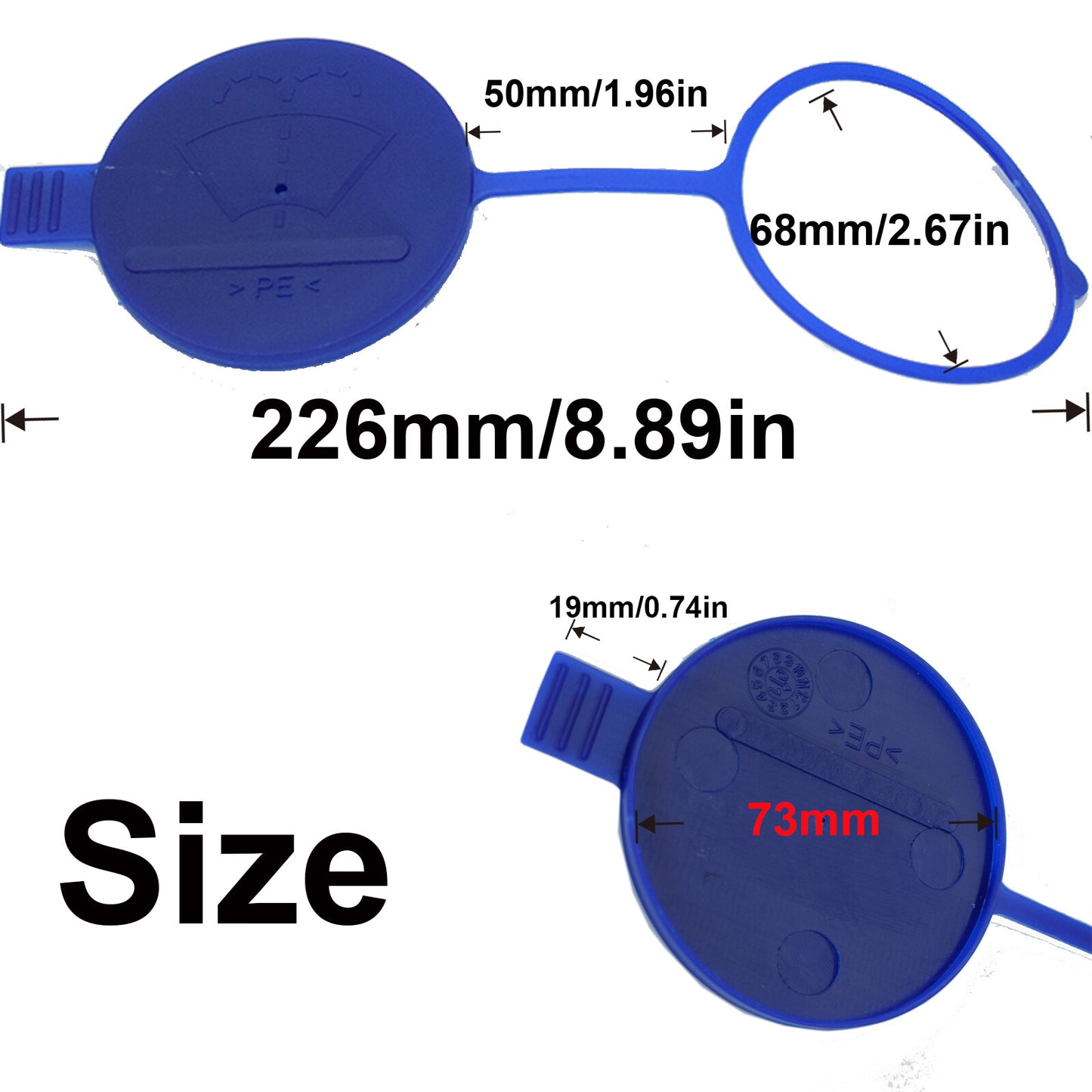 Lid windshield washing tank wiper water tank cap for Mercedes for VW Crafter