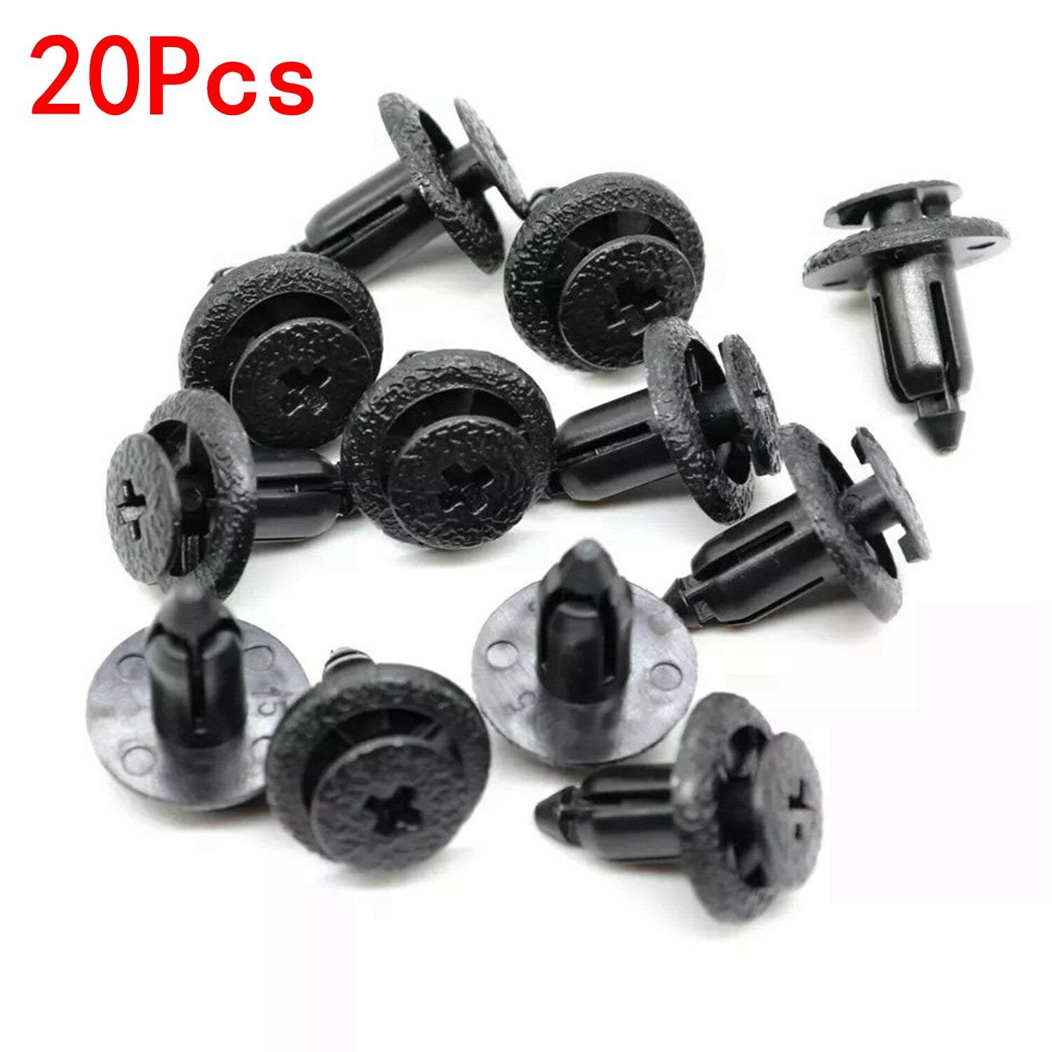 20pcs Clips Rocker Panel Trim Mountings Retainer Fastener Screws for Toyota