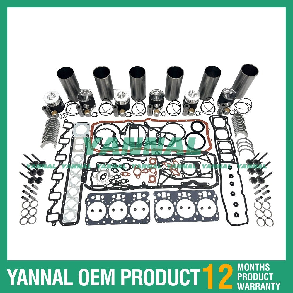 The all-new DE12 engine rebuild and overhaul kit is suitable for Doosan.