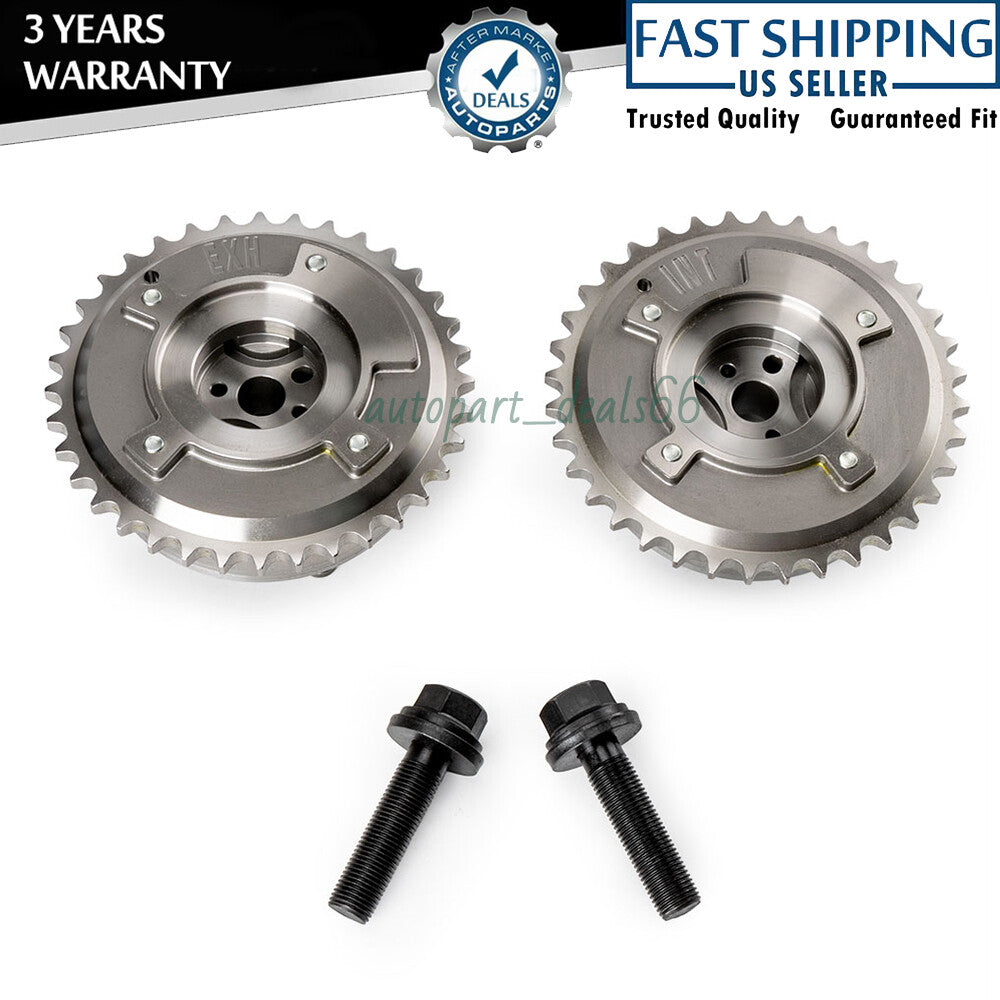 2-piece intake and exhaust camshaft adjuster gears for Scion tC for Toyota for Camry for Sienna RAV4